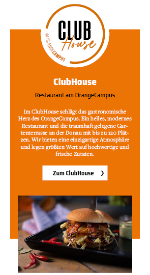 ClubHouse Restaurant am OrangeCampus